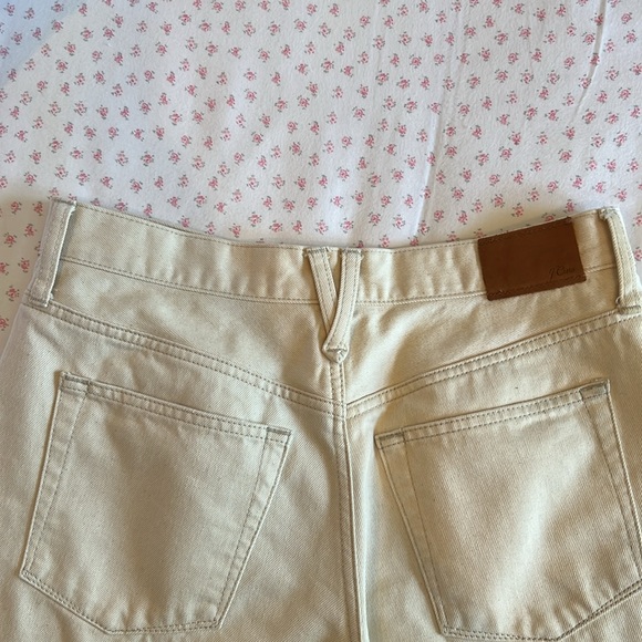 J. Crew Slouchy Boyfriend Jean in Ecru - Picture 4 of 5